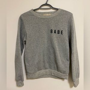 BABE Crewneck Sweater